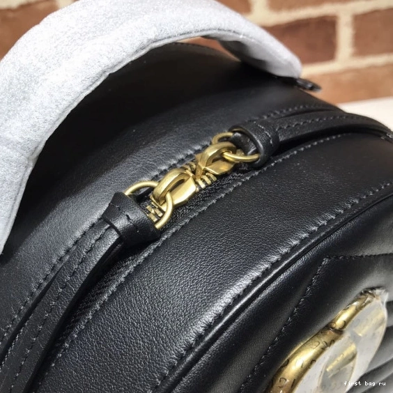 First bag ru Gucci Marmont Backpack GG 0803